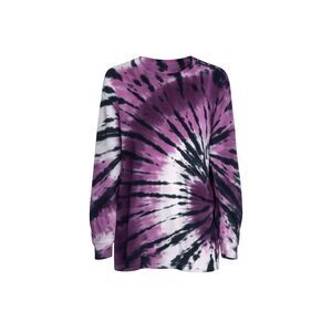 PINK BY VICTORIA'S SECRET ONE SIZE TYE DYE LONG SLEEVE CREWNECK T-SHIRT